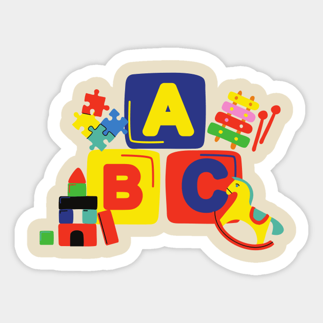 ABC Sticker by TRIAL STORE